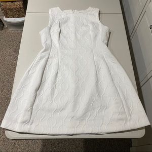 Eva Mendes Sleeveless White Dress - Size XL